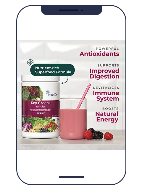 Supplement product ad