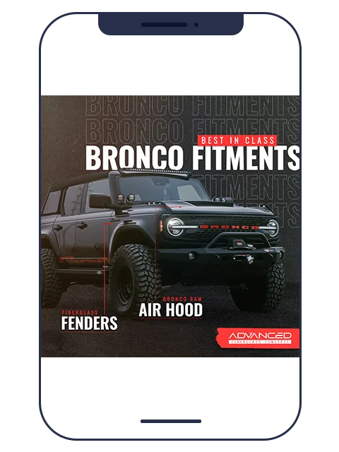 Bronco fitments ad